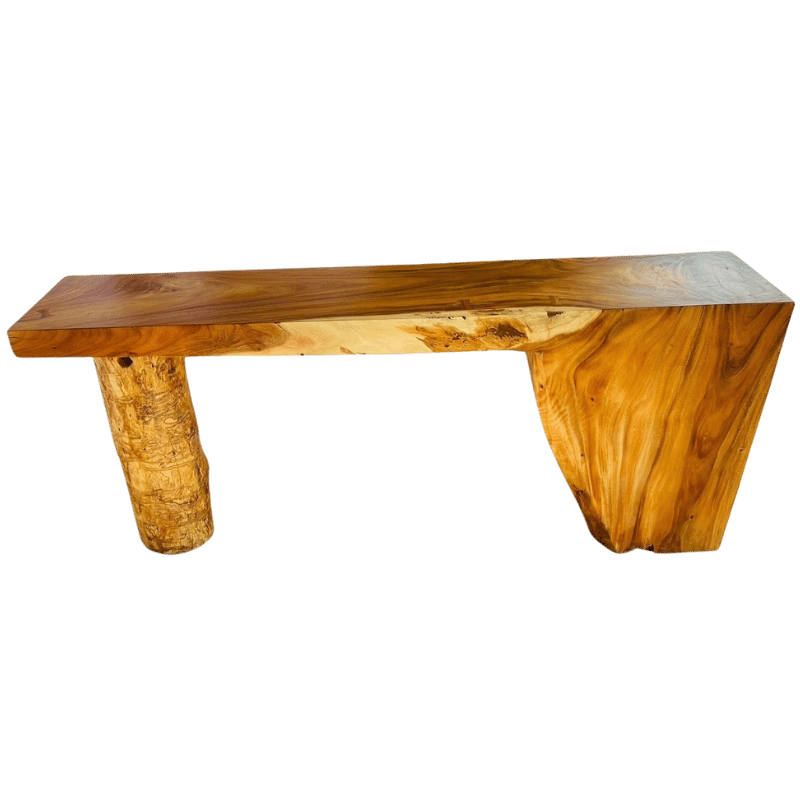 Wood High Console Isola “Unique Piece”