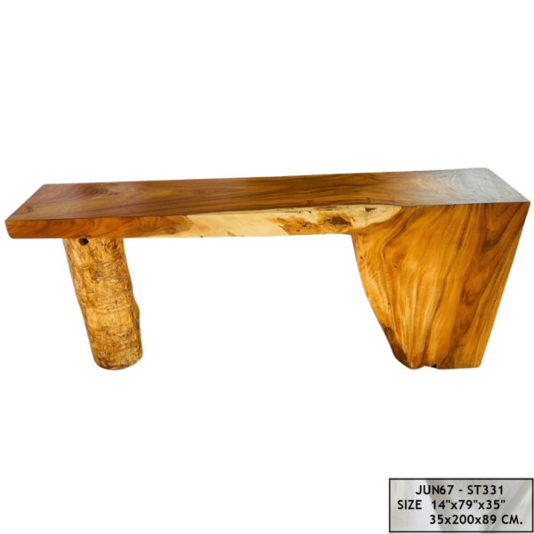 Wood High Console Isola “Unique Piece” - Image 3
