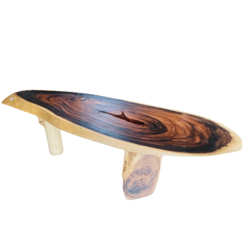Wood Desk Surfing "Unique Piece"