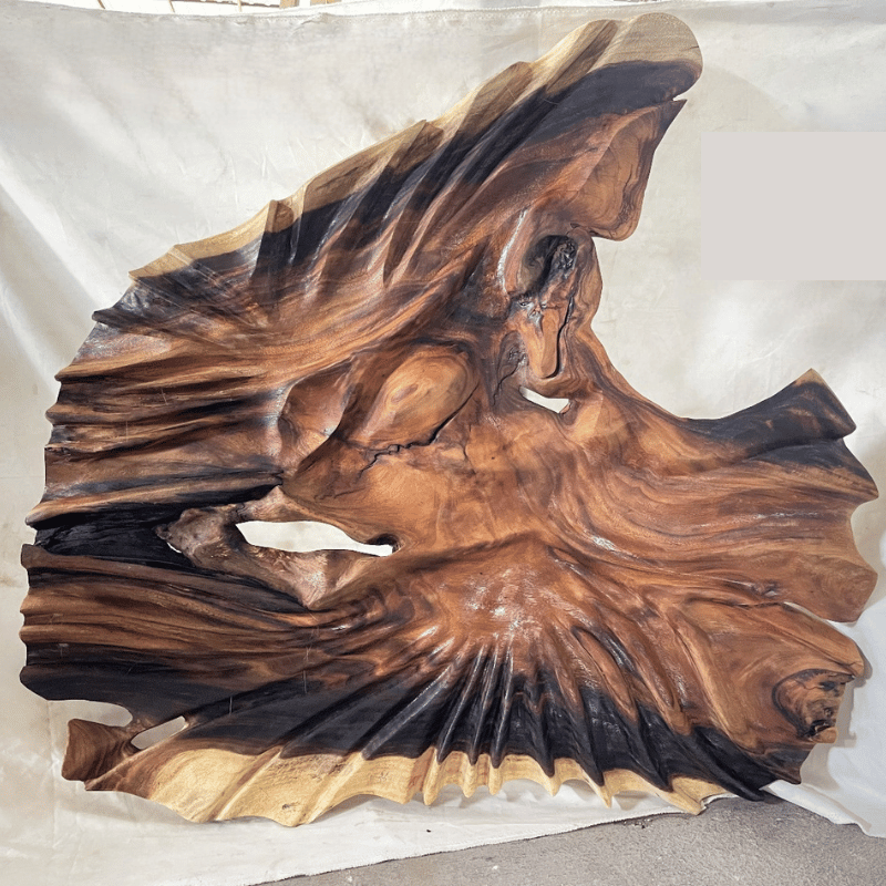Wall Wood Carving Palmed