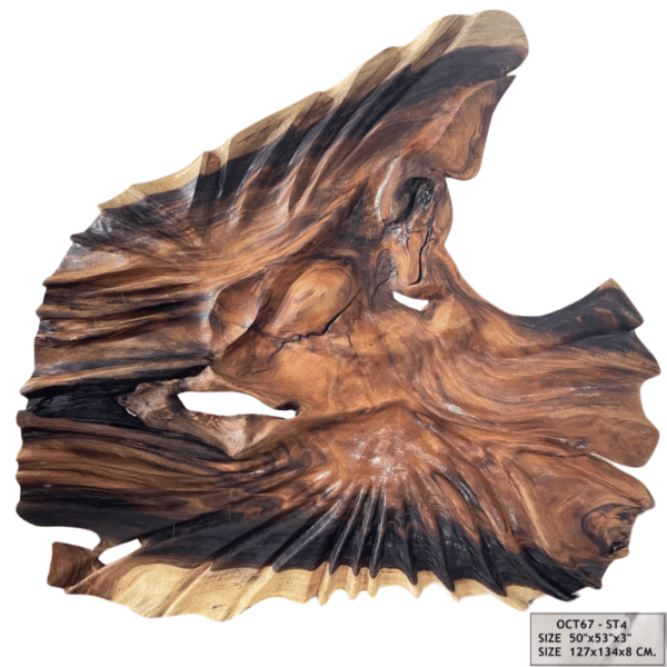 Wall Wood Carving Palmed - Image 3