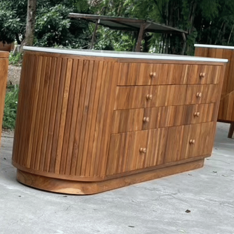 Wood Low Cabinet Florita