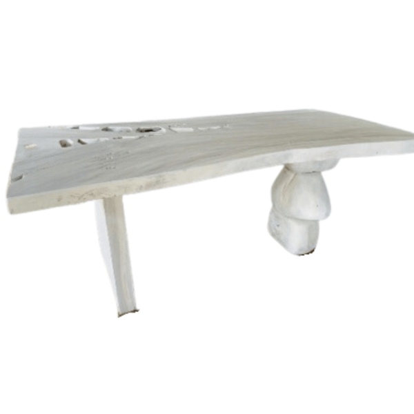 Wood Desk Blanco "Unique Piece" - Image 4