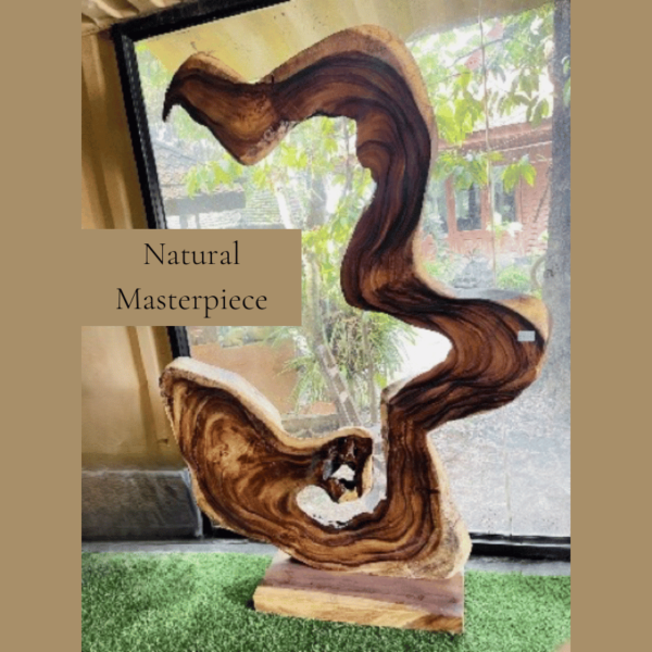 Wood Carving Harpe "Unique Piece"