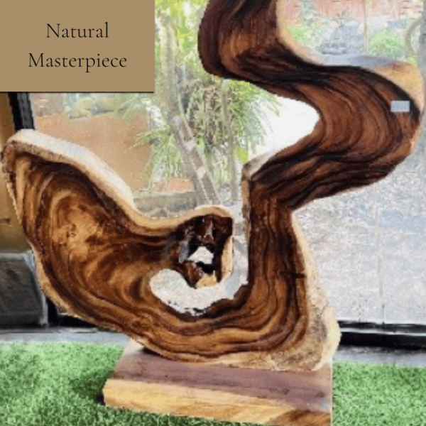 Wood Carving Harpe "Unique Piece" - Image 2
