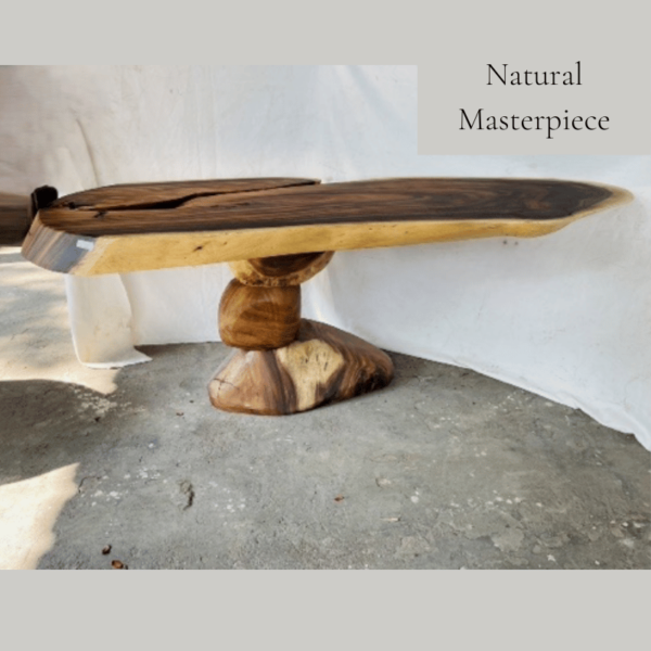 Wood Desk Paltio "Unique Piece"