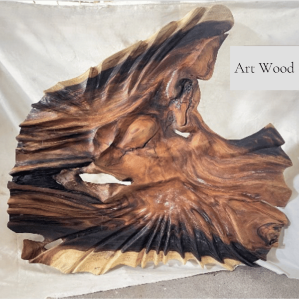 Wall Wood Carving Palmed