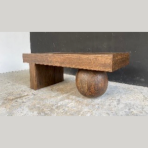 Wood Bench Massif Block