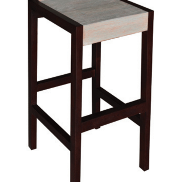 Wood Stool Bar Panama - Image 3