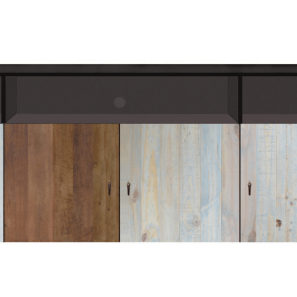Wood Cabinet 4 Doors Flanta - Image 3