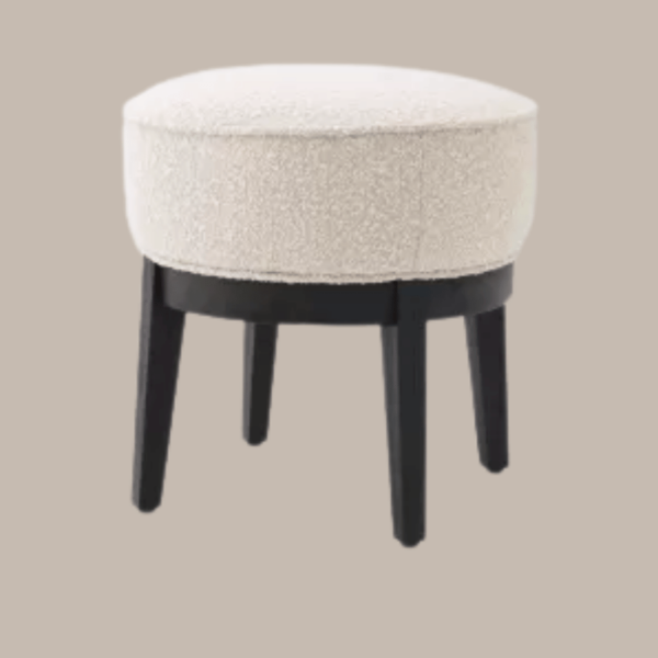 Stool Jarrett Boucle Cream